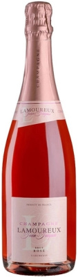 Вино игристое Розовое Брют Jean-Jacques Lamoureux Brut Rose Champagne 0,75 л фото