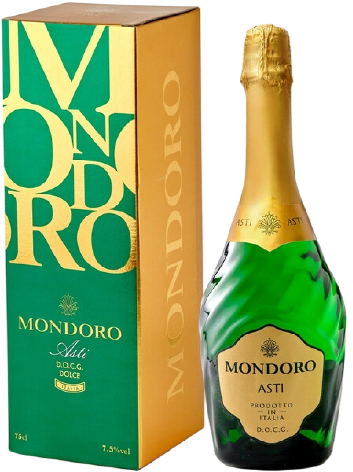 Вино игристое Mondoro Asti in gift box 0,75 л фото
