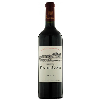 Вино Красное Сухое Chateau Pontet-Canet 5-me Grand Cru Classe Pauillac 2012 0,75 л фото