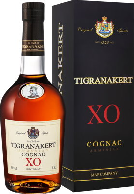 Бренди Tigranakert XO in gift box 0,5 л фото