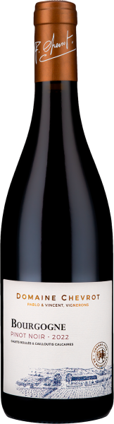 Вино Красное Сухое Domaine Chevrot et Fils Pinot Noir Bourgogne 2022 0,75 л фото