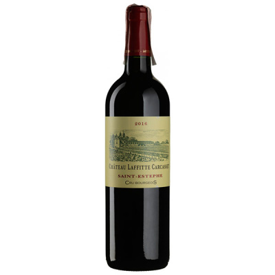 Вино Красное Сухое Chateau Laffitte Carcasset Cru Bourgeois Saint-Estephe 2016 0,75 л фото