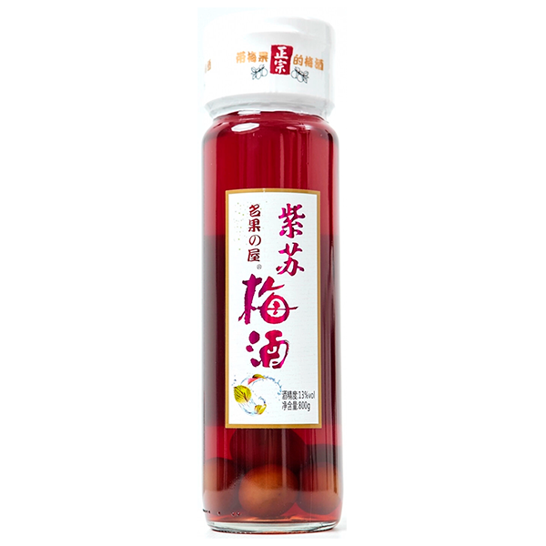 Плодовое вино Shunchangyuan Red Plum Wine with plums 0,8 л фото