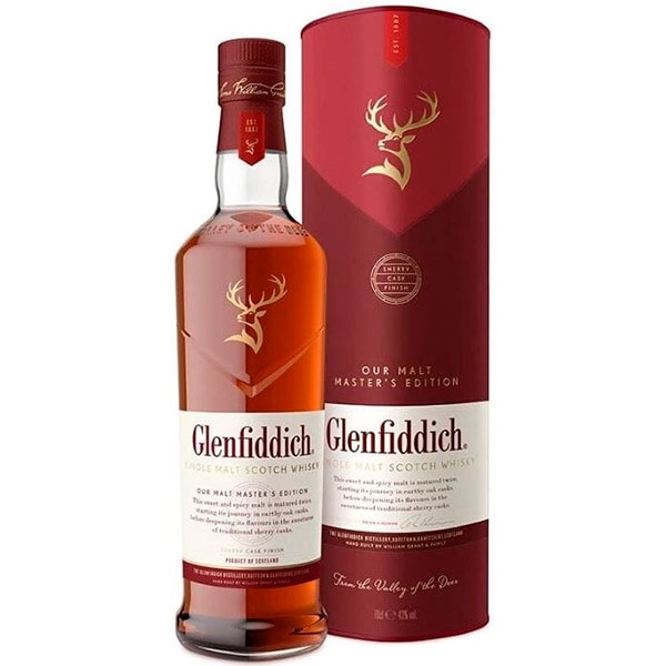 Виски Glenfiddich Malt Master's Edition Single Malt Speyside in tube 0,7 л фото