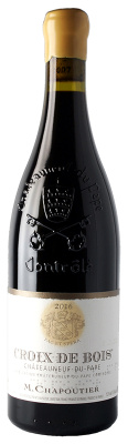 Вино М. Шапутье Круа де Буа Шатонёф-дю-Пап 2016 красное сухое 15,5% 0,75 л фото
