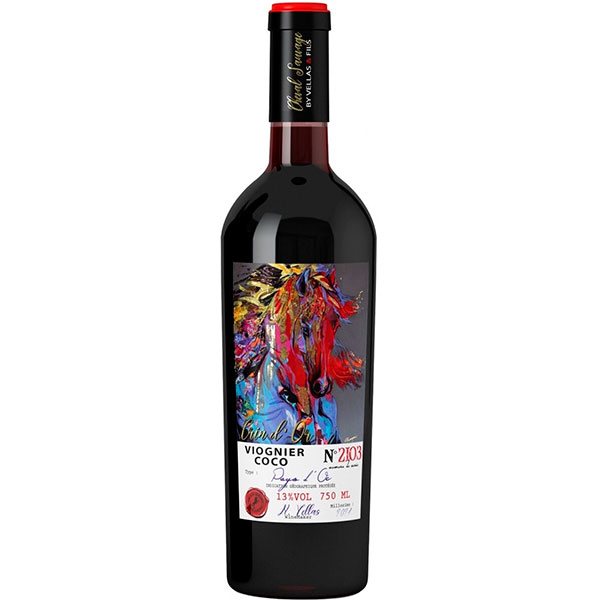 Вино Белое Полусухое Crin d'Or № 2102 Viognier Coco Pays d'Oc 2023 0,75 л фото