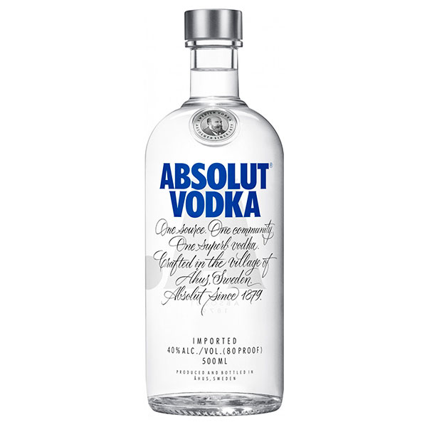 Водка Absolut 0,5 л фото