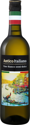 Вино Белое Полусладкое Antico Italiano Bianсo Semi-Dolce 0,7 л фото