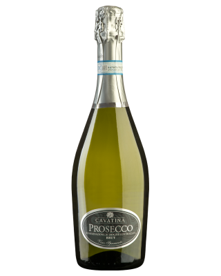 Вино игристое Белое Брют Cavatina Prosecco 0,75 л фото