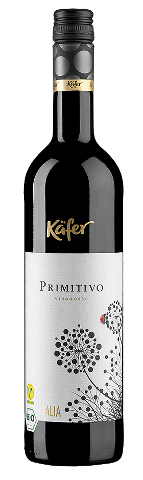 Вино Красное Сухое Kafer Primitivo Bio Vegan 0,75 л фото