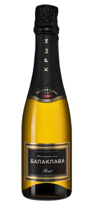 Вино игристое Белое Брют Zolotaya Balka Balaklava Reserve Brut 2024 0,375 л фото