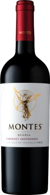 Вино Красное Сухое Montes Reserva Cabernet Sauvignon Valle de Colchagua 2022 0,75 л фото