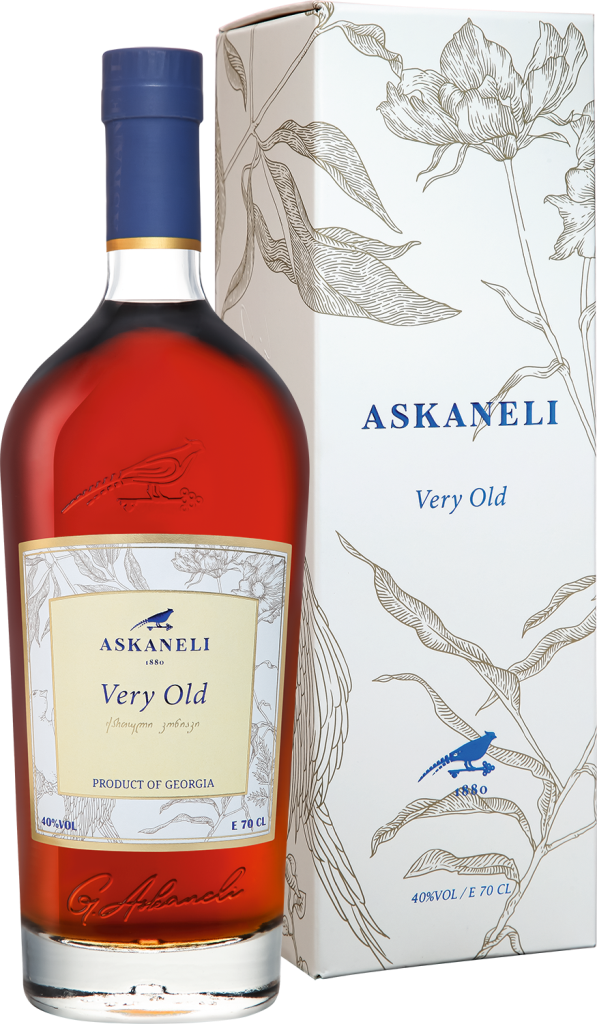 Коньяк Askaneli Very Old 5 Years Old in gift box 0,7 л фото