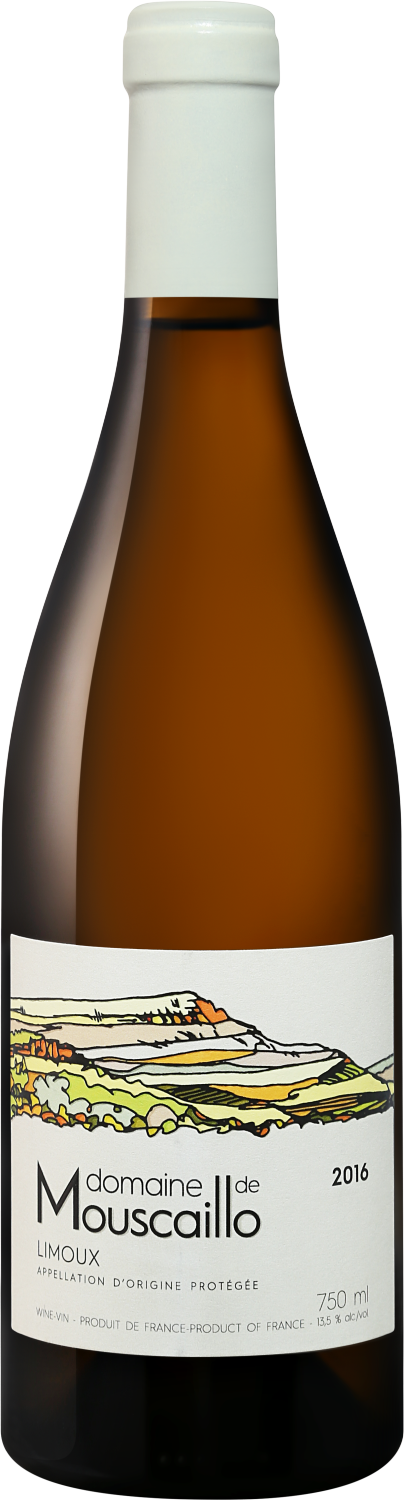 Вино Белое Сухое Domaine de Mouscaillo Limoux 2021 0,75 л фото