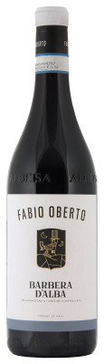 Вино Фабио Оберто Барбера д'Альба 2022 красное сухое 14,5% 0,75 л фото