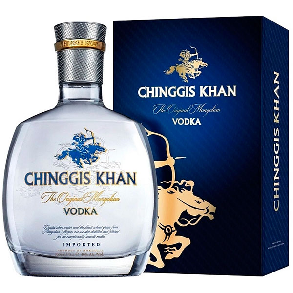 Водка Chinggis Khan 0,7 л фото