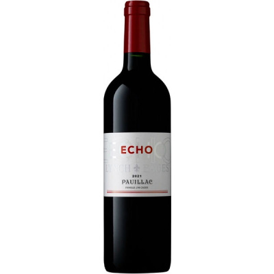 Вино Красное Сухое Echo de Lynch Bages Pauillac 2021 0,75 л фото