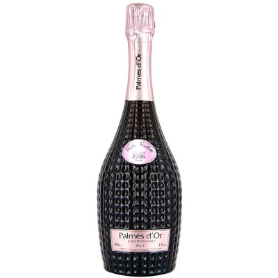 Вино игристое Розовое Брют Nicolas Feuillatte Palmes d'Or Rose Brut Champagne Vintage 2006 0,75 л фото