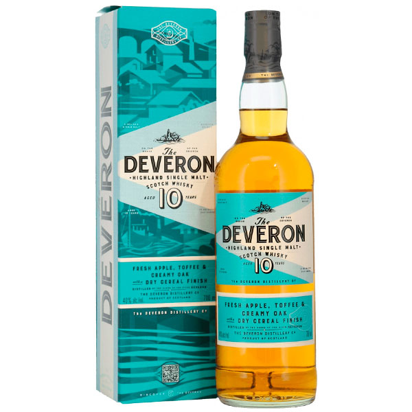 Виски Deveron 10 Years Old Single Malt Highland in gift box 0,7 л фото