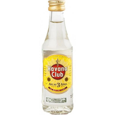 Ром Havana Club Anejo 3 Anos 0,05 л фото