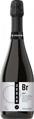 Вино игристое Белое Брют Urban Sun Brut 0,75 л фото