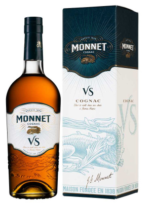 Коньяк Monnet VS in gift box 2021 0,7 л фото