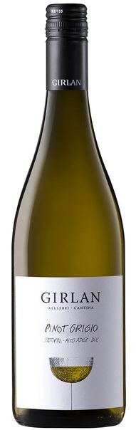 Белое Сухое Girlan Pinot Grigio Alto Adige