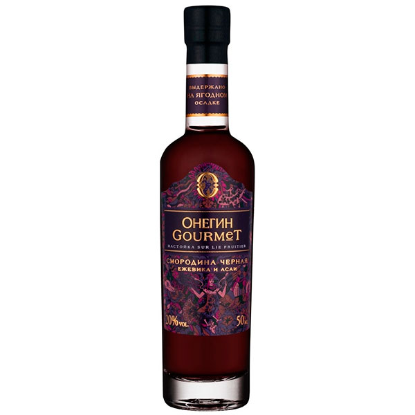 Настойка Onegin Gourmet Blackcurrant Blackberry Acai 0,05 л фото