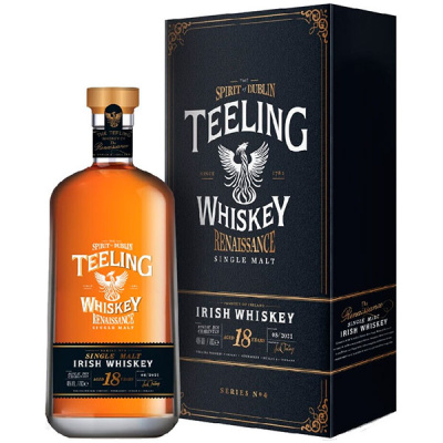 Виски Teeling Renaissance 18 Years Old Single Malt in gift box 0,70 л фото