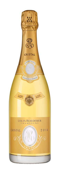 Вино игристое Белое Брют Louis Roederer Cristal Brut Champagne 2016 0,75 л фото