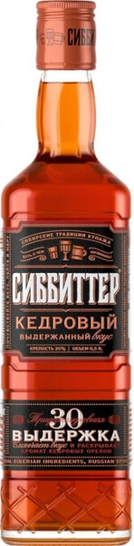 Настойка Sibbitter Kedrovyj Vyderzhannyj 0,25 л фото