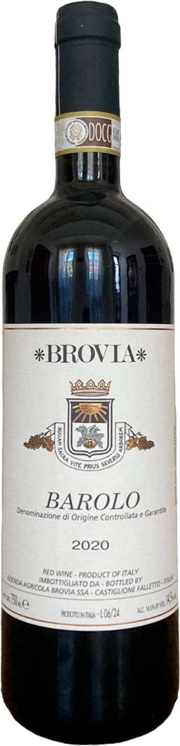 Вино Красное Сухое Brovia Barolo 2020 1,5 л фото