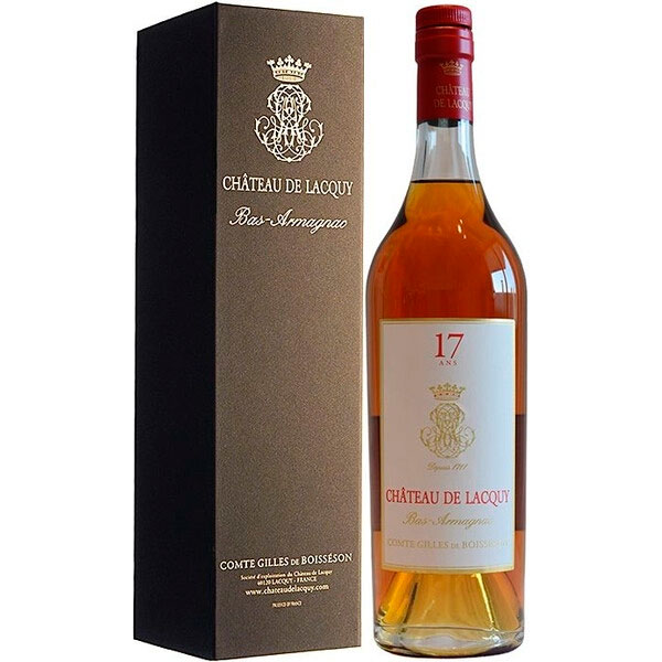 Арманьяк Chateau de Lacquy 17 Ans Bas-Armagnac in gift box 0,7 л фото