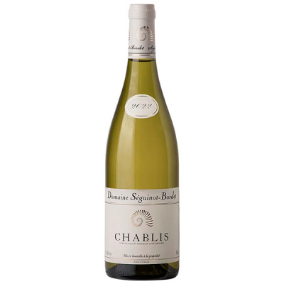 Вино Белое Сухое Domaine Seguinot-Bordet Chablis 2022 0,75 л фото