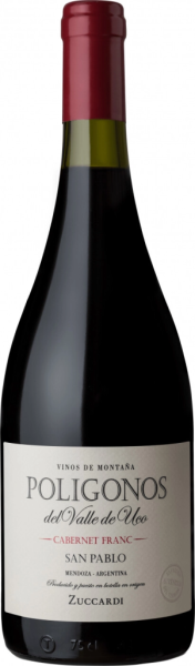 Вино Красное Сухое Zuccardi Poligonos del Valle de Uco Cabernet Franc San Pablo 2022 0,75 л фото
