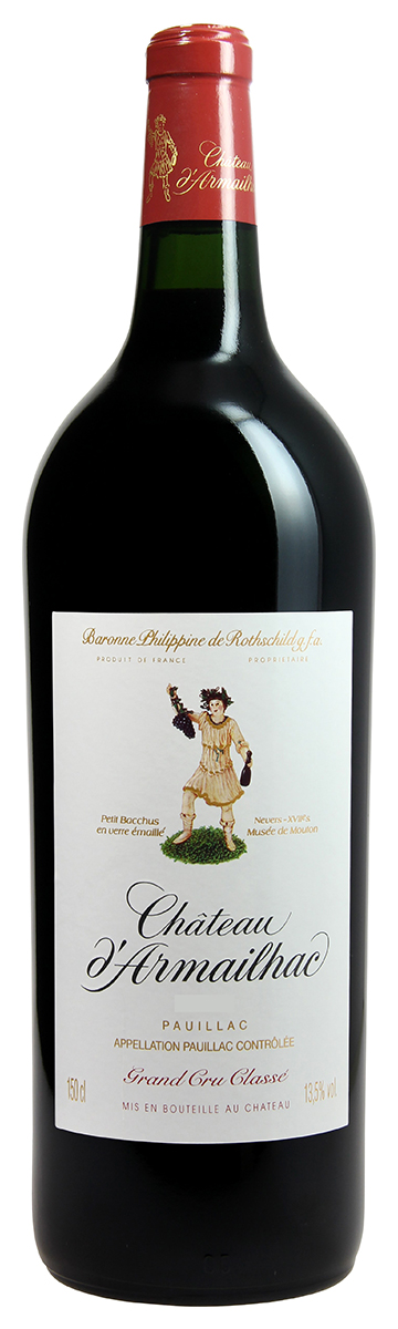 Вино Красное Сухое Chateau D`Armailhac Grand Cru Classe Pauillac 2017 1,5 л фото
