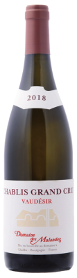 Вино Домен де Маланд Шабли Гран Крю Водезир 2022 Белое Сухое 13% 0,75 л фото
