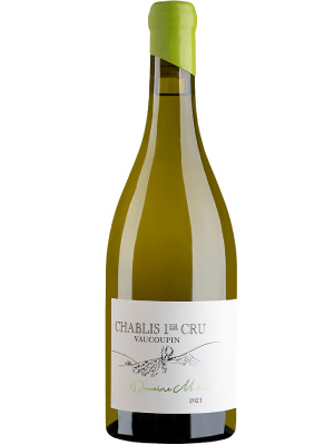 Вино Белое Сухое Domaine Michaut Chablis Premier Cru Vaucoupin 2021 0,75 л фото