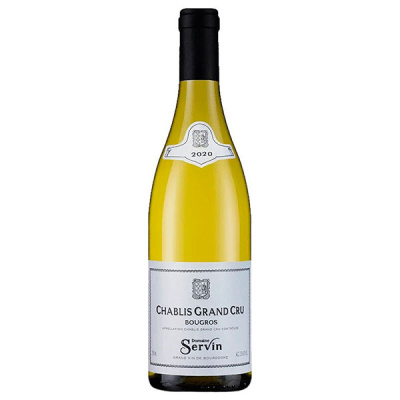 Вино Белое Сухое Domaine Servin Chablis Grand Cru Bougros 2020 0,75 л фото