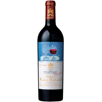Вино Красное Сухое Chateau Mouton Rothschild Premier Grand Cru Classe Pauillac 2014 0,75 л фото