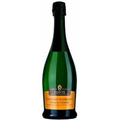 Вино игристое Белое Брют Fonte Conegliano Valdobbiadene Prosecco Superiore 0,75 л Вино игристое Белое Брют Fonte Conegliano Valdobbiadene Prosecco Superiore 0,75 л фото