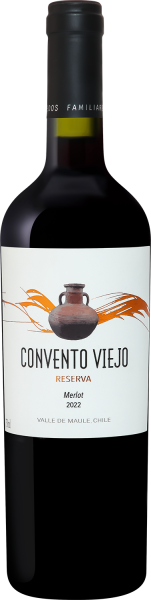 Вино Красное Сухое Maule J Bouchon Convento Viejo Merlot Reserva 2023 0,75 л фото