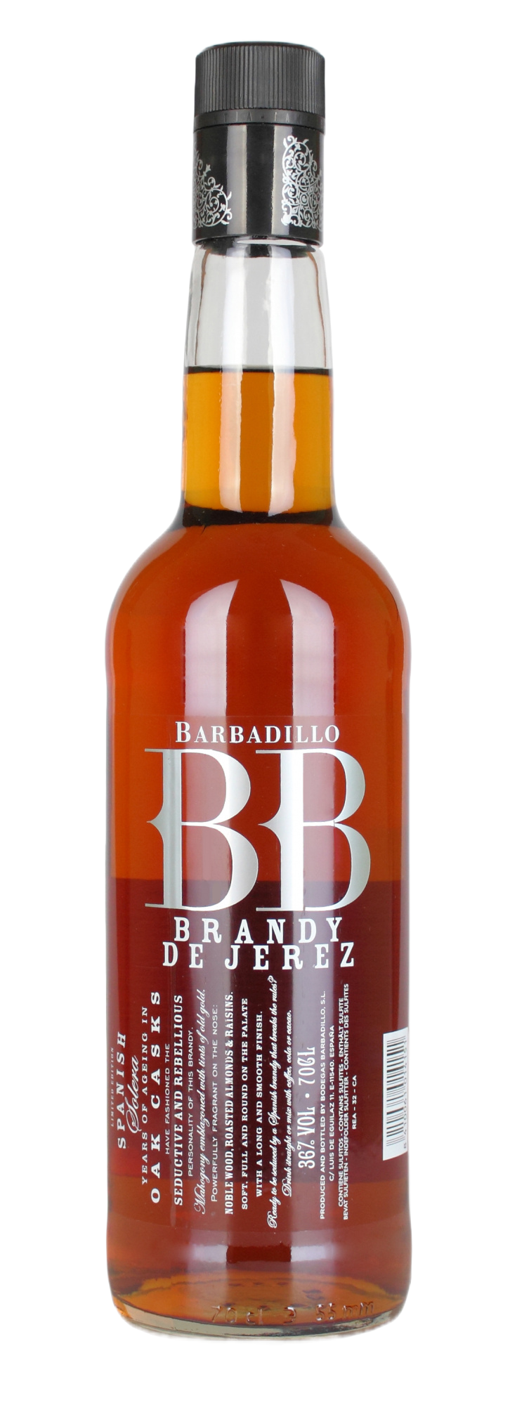 Бренди Barbadillo BB Brandy De Jerez Solera 0,7 л фото