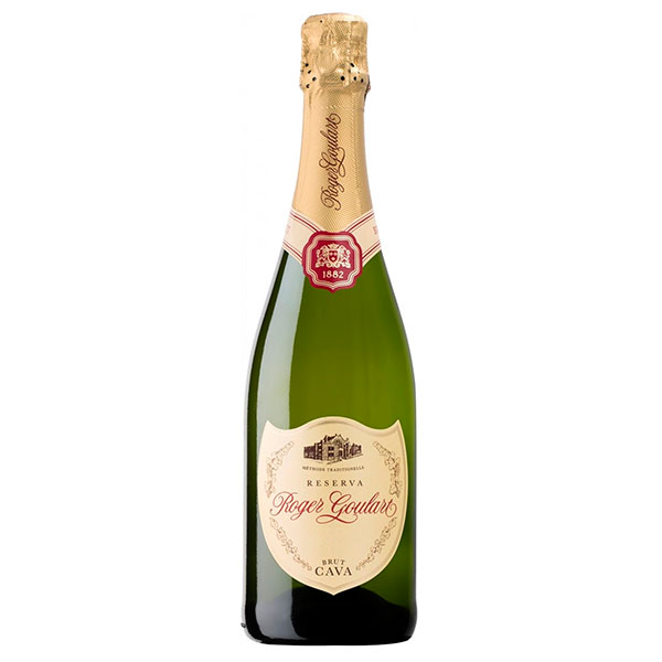 Вино игристое Белое Брют Roger Goulart Reserva Brut Cava 2019 0,75 л фото