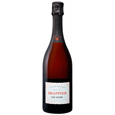 Вино игристое Розовое Сухое Drappier Rose Nature Zero Dosage Champagne 0,75 л фото