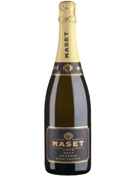 Вино игристое Белое Брют Maset Cava Reserva 2021 0,75 л фото