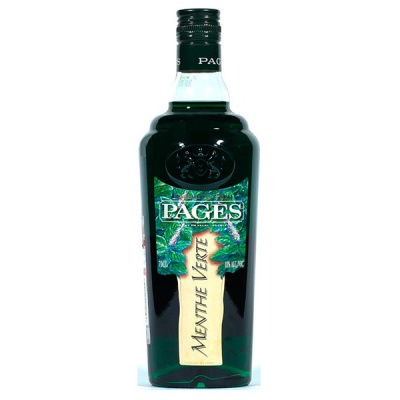 Ликер Pages Menthe Verte 0,70 л фото