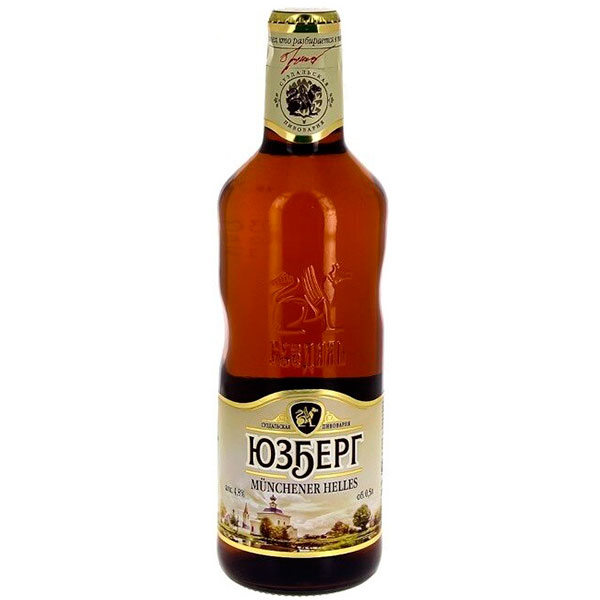 Пиво Светлое Yuzberg Munchener Helles 0,47 л фото