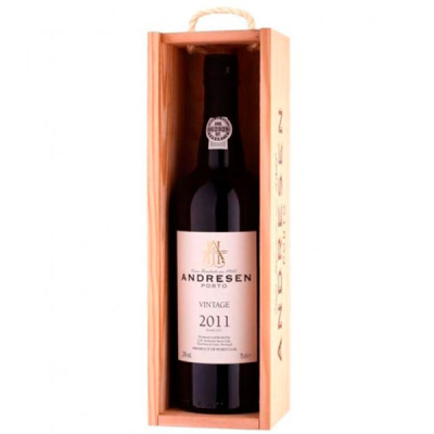 Портвейн Andresen Vintage in wooden box 2011 0,75 л фото