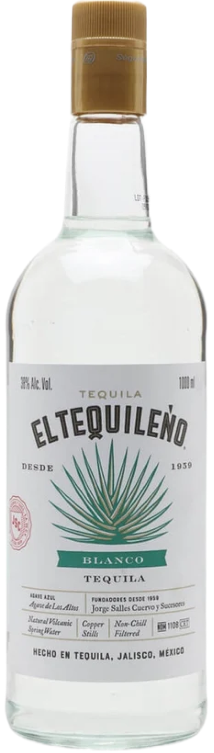 Текила El Tequileno Blanco 1 л фото